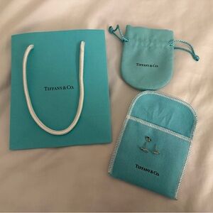 Tiffany & Co. Infinity Sterling Silver Earrings